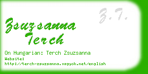 zsuzsanna terch business card